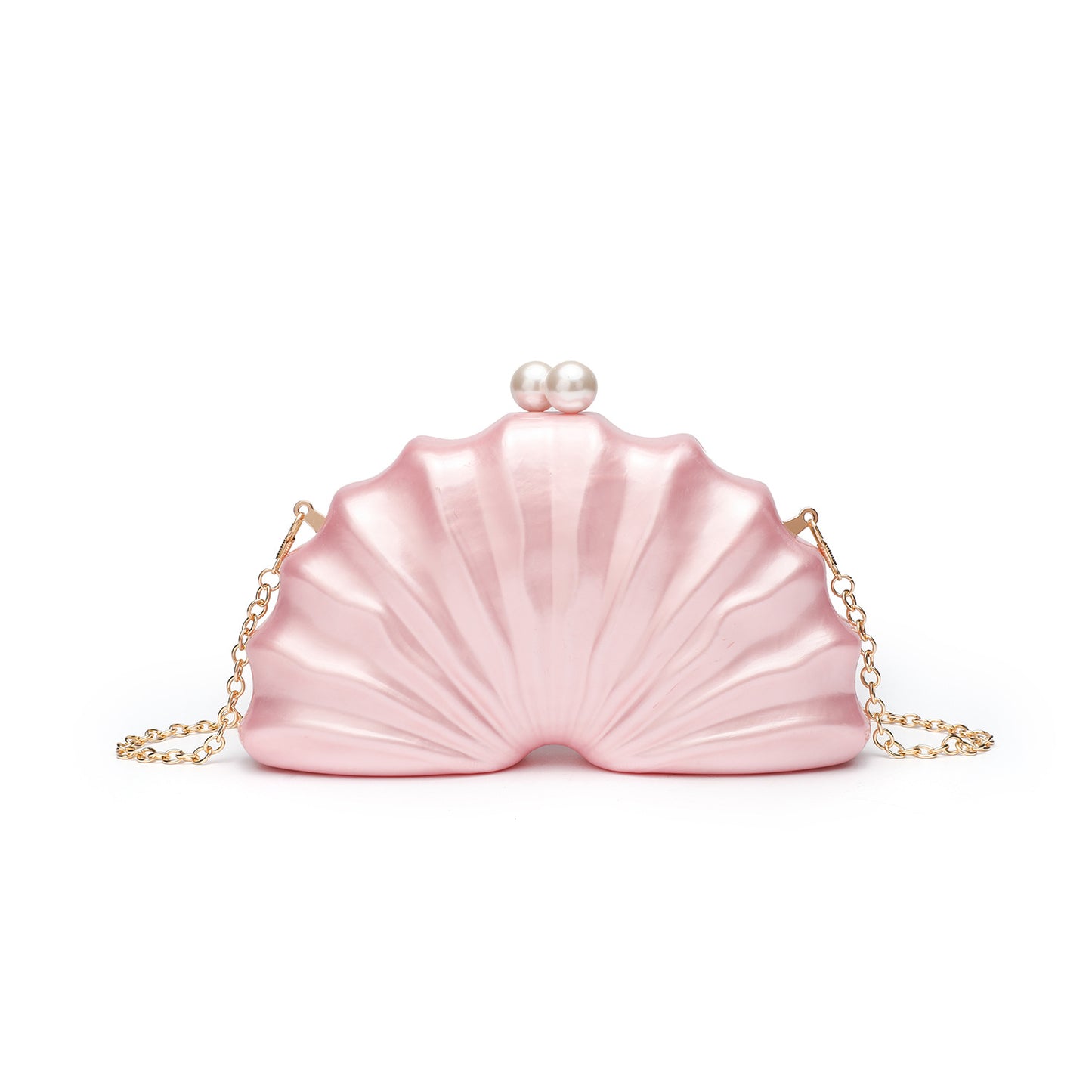 Celeste Shell Clutch