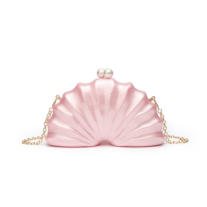 Celeste Shell Clutch