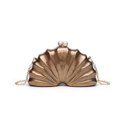 Celeste Shell Clutch