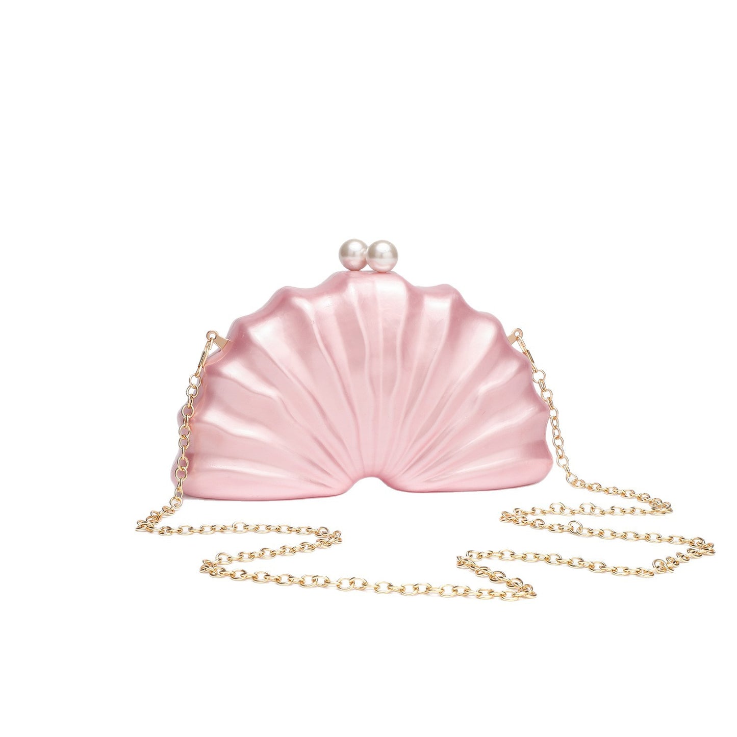 Celeste Shell Clutch