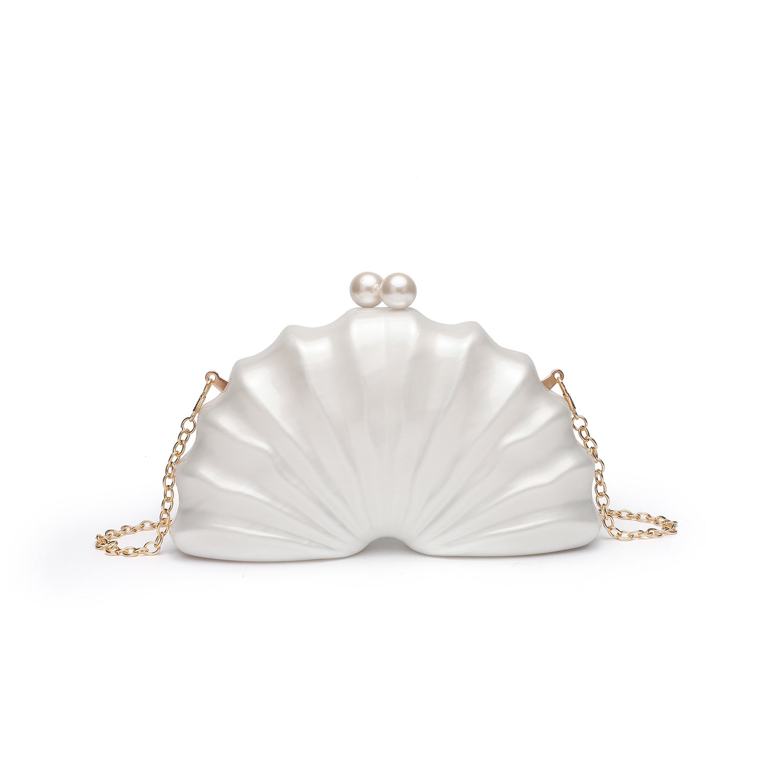 
                      Celeste Shell Clutch
                    
