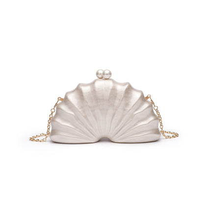 Celeste Shell Clutch